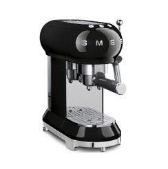 SMEG Espressomaschine in Schwarz
