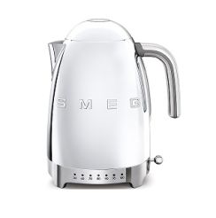 SMEG Wasserkocher mit Temperaturauswahl 1,7 Liter in Chrom