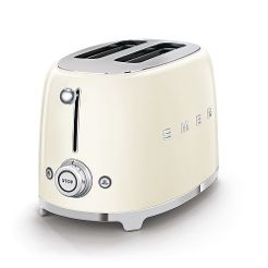 SMEG 2 Schlitz-Toaster in Creme