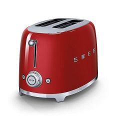 SMEG 2 Schlitz-Toaster in Rot