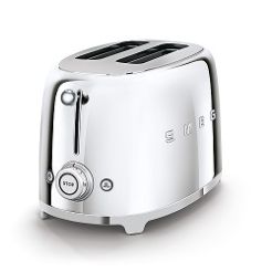 SMEG 2 Schlitz-Toaster in Chrom
