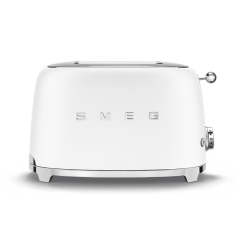 SMEG 2 Schlitz-Toaster in Weiss matt