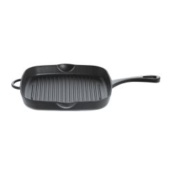 KÜCHENPROFI Grillpfanne „PROVENCE“ hoch, quadratisch, schwarz