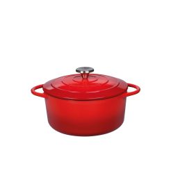 KÜCHENPROFI Bratentopf „PROVENCE“ rund, 22 cm, rot