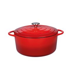 KÜCHENPROFI Bratentopf „PROVENCE“ rund, 28 cm, rot