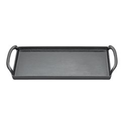 KÜCHENPROFI Plancha-Grillplatte „PROVENCE“, 38 cm, schwarz