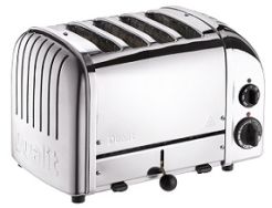 DUALIT NewGen 4 Schlitz-Toaster in Edelstahl