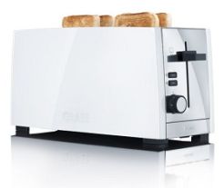 GRAEF 2 Langschlitz-Toaster TO 101 in Weiß