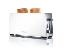 GRAEF 1 Langschlitz-Toaster TO 91 in Weiß