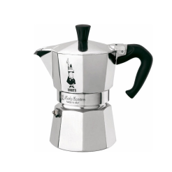 BIALETTI Espressokanne Moka Express aus Aluminium 3 Tassen - nicht induktion