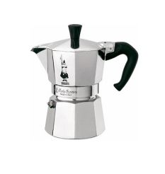 BIALETTI Espressokanne Moka Express aus Aluminium 3 Tassen - nicht induktion