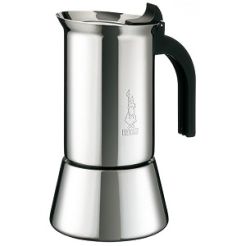 BIALETTI Espressokanne Venus aus Edelstahl 6 Tassen - induktion