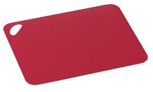 ZASSENHAUS Schneidunterlage flexibel aus Kunststoff 38 cm x 29 cm rot