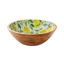 ZASSENHAUS Schüssel „LEMON“ Mangoholz Ø 35 cm x 12 cm