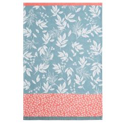 COUCKE Geschirrtuch „Feuillage Bleu“ – 100 % Baumwolle