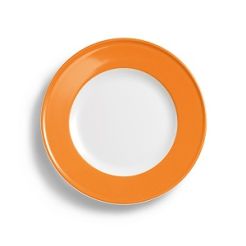 DIBBERN Speiseteller Solid Color in Orange Ø 26 cm