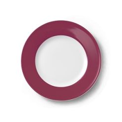 DIBBERN Speiseteller Solid Color in Himbeere Ø 26 cm