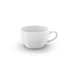 DIBBERN Solid Color Kaffee/Tee Obertasse in Weiß 250 ml