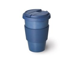 DIBBERN Coffee to go Becher Solid Color in Indigo