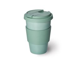 DIBBERN Coffee to go Becher Solid Color in Salbei