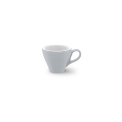 DIBBERN Solid Color Espresso Obertasse Classico in Lichtgrau 90 ml