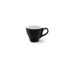 DIBBERN Solid Color Espresso Obertasse Classico in Schwarz 90 ml