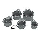 LURCH Messbecher-Set aus Silikon 5 Stk.