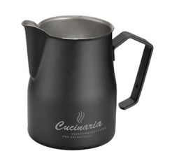 MOTTA Milchkännchen Europa aus Edelstahl in Schwarz 750ml