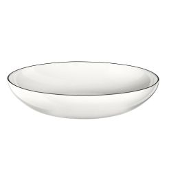 ASA Pastateller à table ligne noir Ø 22 cm