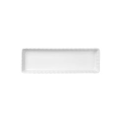 ASA Auflaufform „GRANDE“ rechteckig weiß 36 × 12 cm von oben