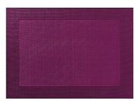 ASA Tischset PVC Colour Aubergine 46 cm x 33 cm