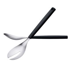TRIANGLE Salatbesteck „Spirit“ Schwarz 27 cm
