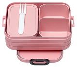 MEPAL Lunchbox Bento Midi in Nordic Pink 18,5 cm x 12 cm