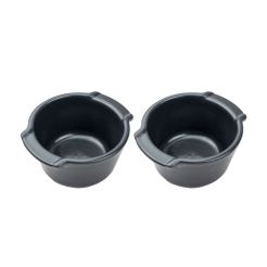 PEUGEOT Auflaufform Appolia aus Keramik 2er Ser Schiefergrau 11 cm 