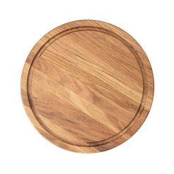 CONTINENTA Steakteller Eichenholz Ø 28 cm