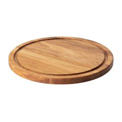 CONTINENTA Steakteller Eichenholz Ø 28 cm