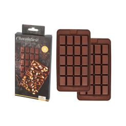 BIRKMANN Schokoladenform „Chocolaterie“ für 2 Tafeln mit Verpackung 