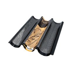 BIRKMANN Baguetteblech „Bread Buddies“ für 3 Baguettes 