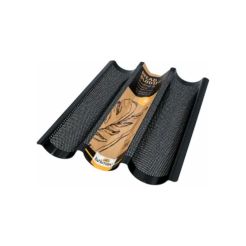 BIRKMANN Baguetteblech „Bread Buddies“ für 3 Baguettes 