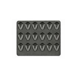 BIRKMANN Bärentatzen-/Madeleine-Form „EASY BAKING“ 37 × 26 cm von oben