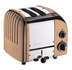 DUALIT Vario 2 Schlitz-Toaster in Kupfer