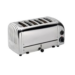 DUALIT NewGen 6 Schlitz-Toaster in Edelstahl