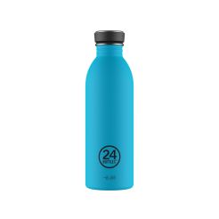 24 BOTTLES Trinkflasche Urban „Lagoon Blue“ 500 ml