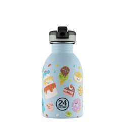 24 BOTTLES Trinkflasche Urban Sweet Friends 250 ml, Ansicht von vorne