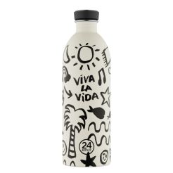 24 BOTTLES Trinkflasche Urban „Viva la Vida“ 1000 ml