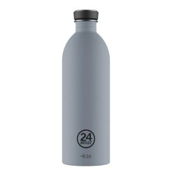 24 BOTTLES Trinkflasche Urban Formal Grey 1000 ml, Ansicht von vorne