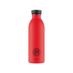 24 BOTTLES Trinkflasche Urban „Hot Red“ 500 ml