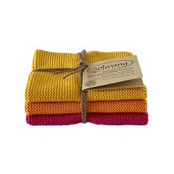 SOLWANG Wischtücher BIO Nordic Caribbean 3er-Set