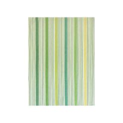 SOLWANG Geschirrtuch BIO Frisches Grün Mix gestreift 50 × 70 cm