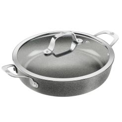 BALLARINI Servierpfanne mit Deckel "Salina" Aluminium 28 cm